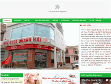 Tablet Screenshot of nhakhoaquanghai.com